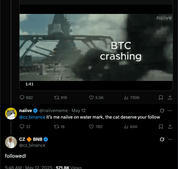 CZ Twitter Screenshot 4